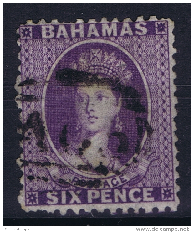 Bahamas: SG 31 Gestempelt/used/obl. 1862 WM CC - 1859-1963 Crown Colony