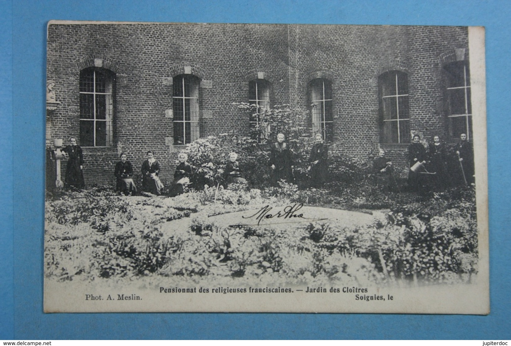 Soignies Pensionnat Des Religieuses Franciscaines Jardin Des Cloîtres - Soignies