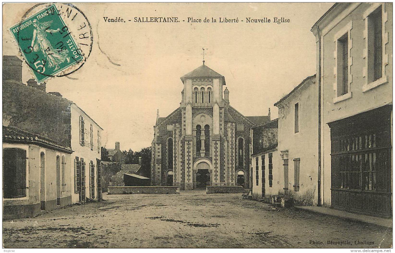 SALLERTAINE     PLACE DE LA LIBERTE - Autres & Non Classés