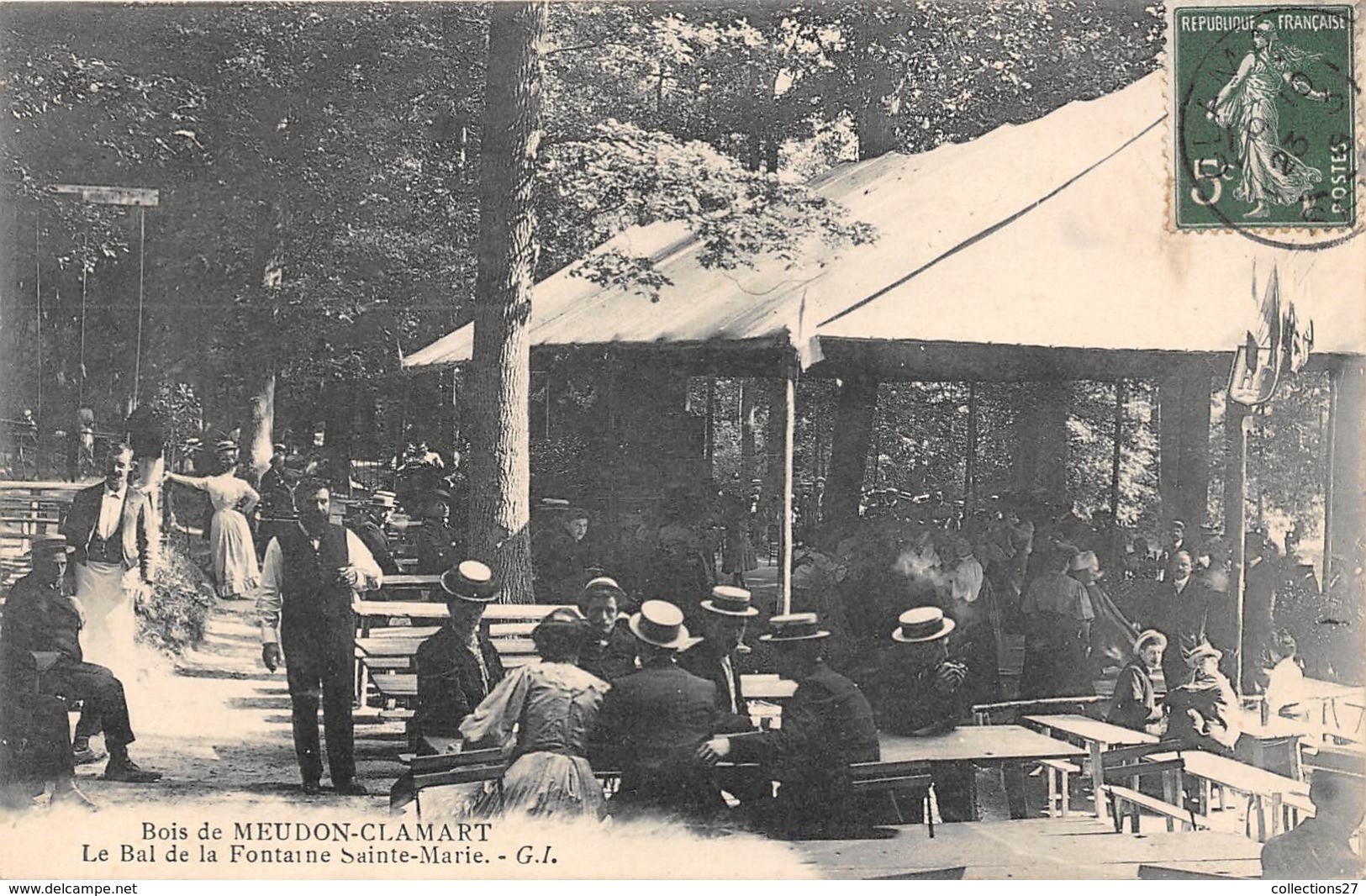 92-MEUDON-CLAMART- BOIS , LE BAL DE LA FONTAINE SAINTE MARIE - Meudon