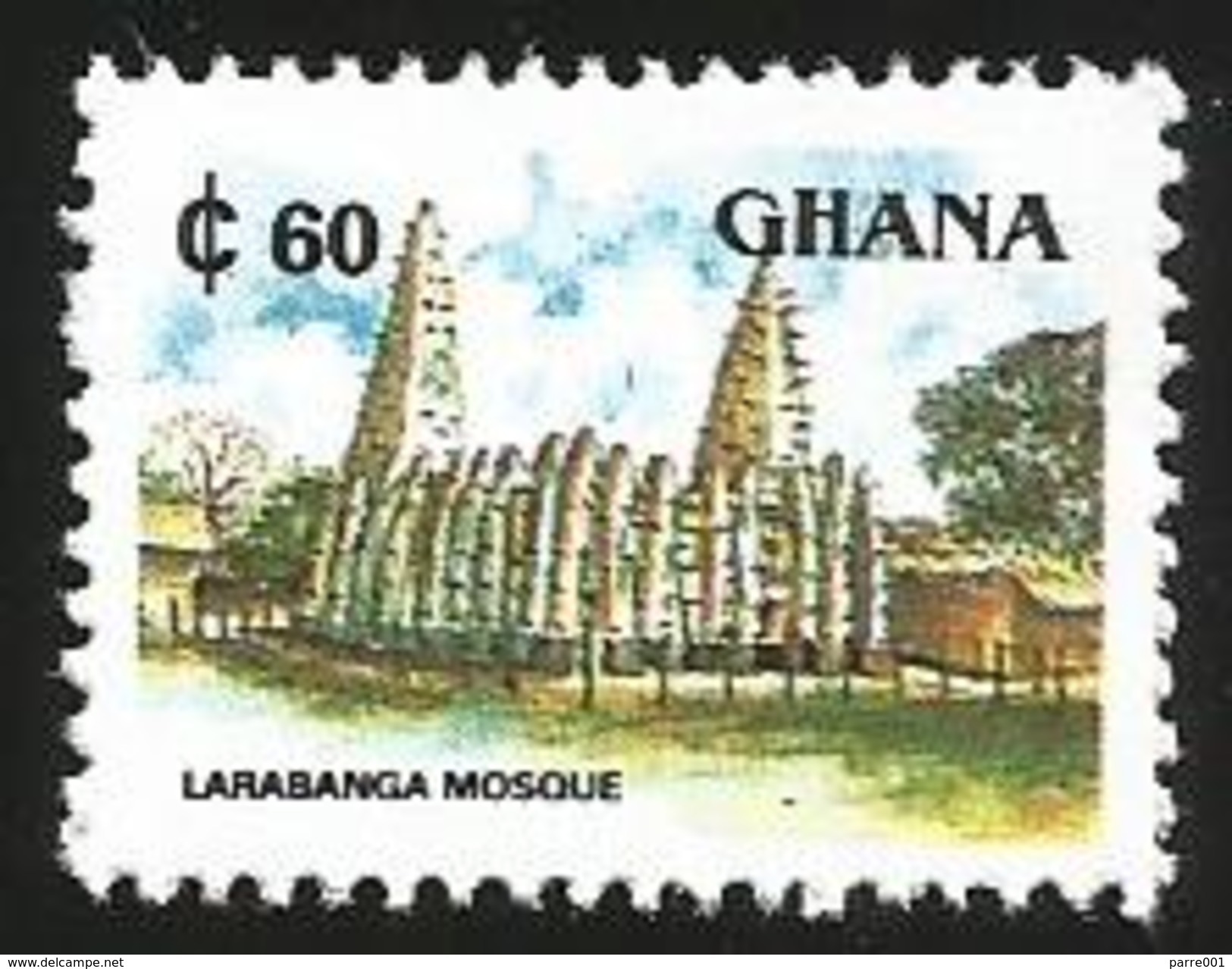 Ghana 1991 Larabanga Mosque MNH - Ghana (1957-...)