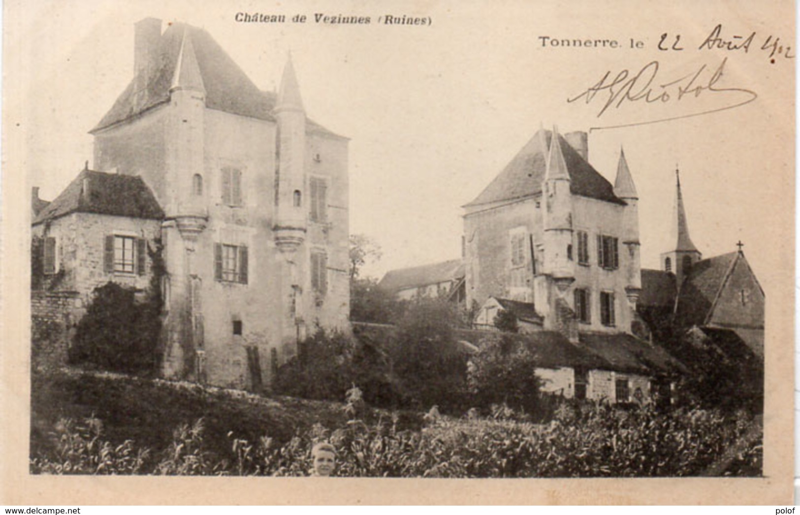 TONNERRE - Chateau D" VEZINNES - Ruines     (97073) - Tonnerre