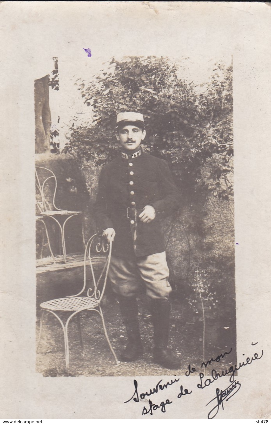 81---LABRUGUIERE--carte Photo--militaria 1917--voir 2 Scans - Labruguière