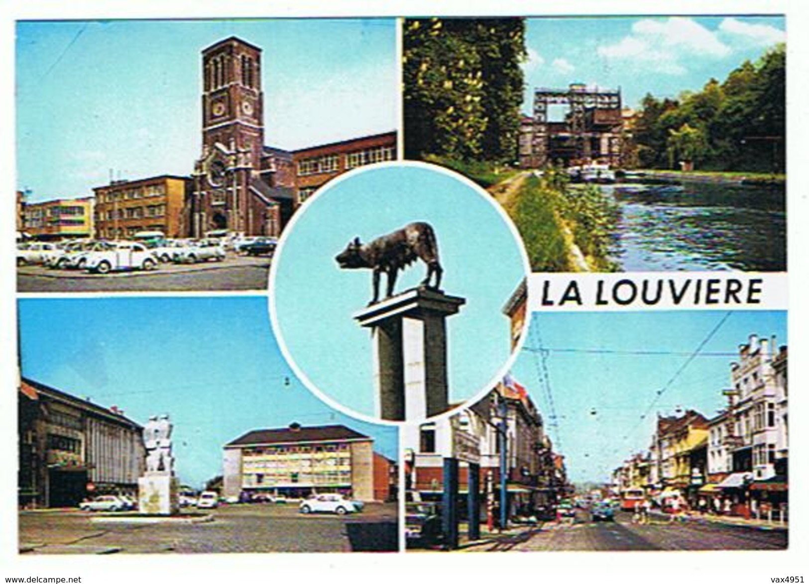 BELGIQUE   LA LOUVIERE  MULTIVUES  ****   RARE  A   SAISIR ***** - La Louvière