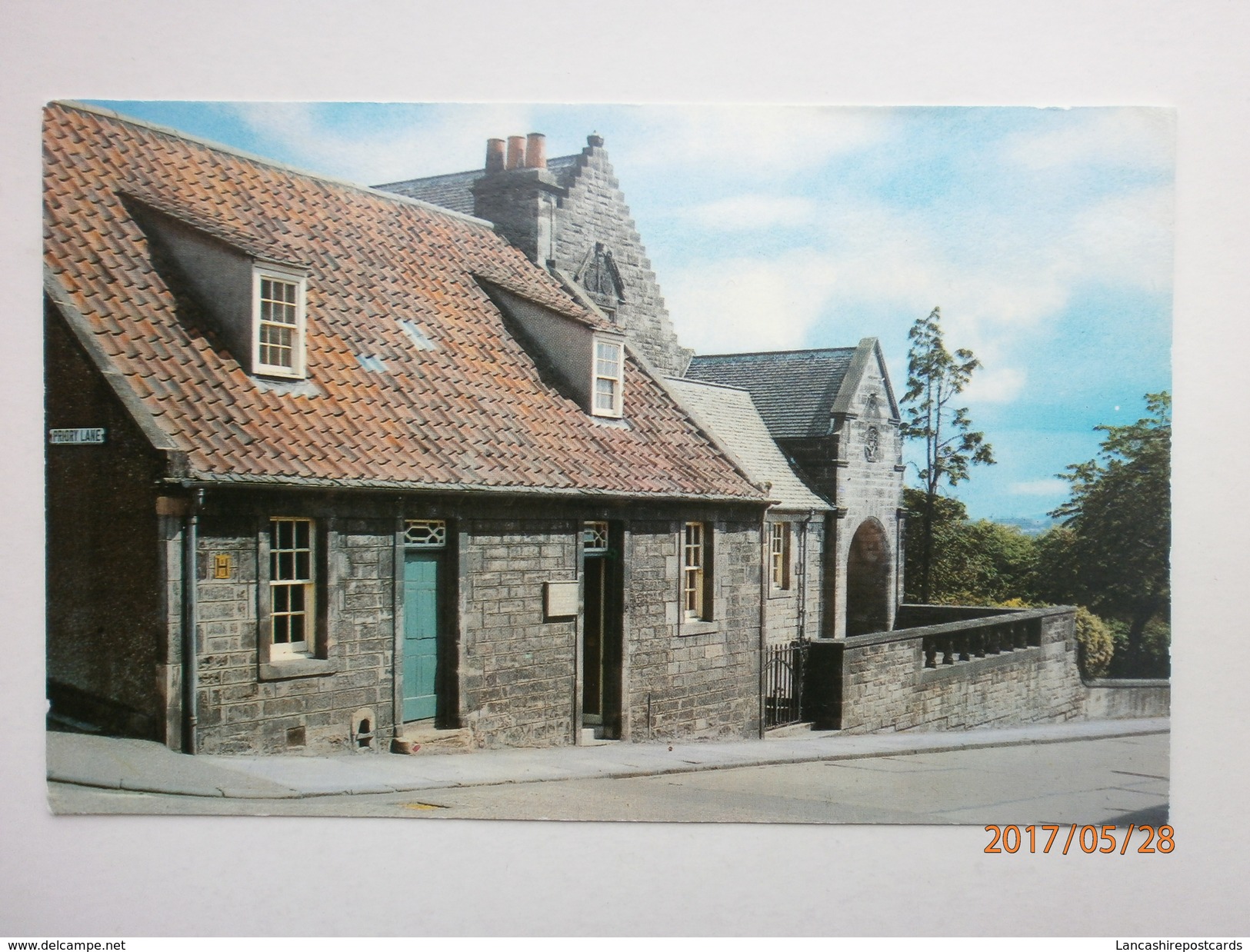 Postcard Andrew Carnegie's Birthplace Dunfermline Fife  My Ref B11190 - Fife