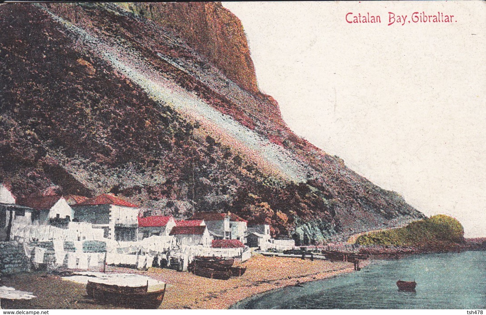 GIBRALTAR----catalan Bay.gibraltar--voir 2 Scans - Gibraltar