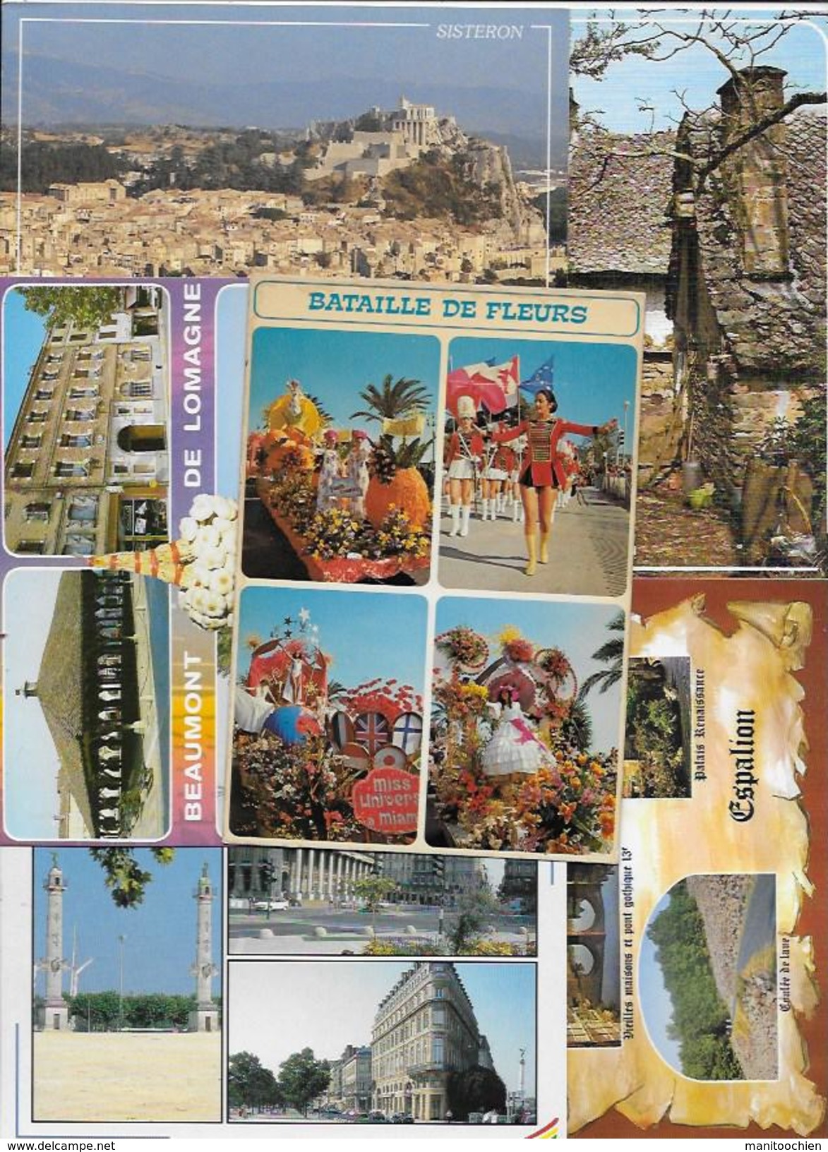 ENORME LOT DE 3000 CPM ET QUELQUE CPSM GRAND FORMAT TOUT VENANT FRANCE ETRANGER THEME CARTE COM - 500 Postales Min.