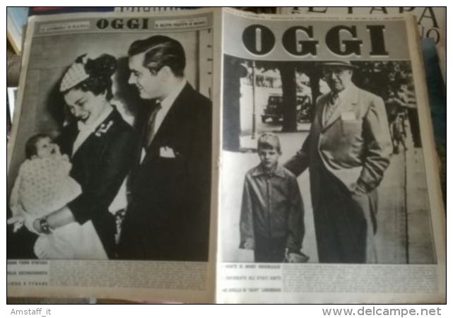 OGGI=1953/42=LOUISE LEVEQUE DE VILMORIN=GIOCONDA DE VITO=LILLA BRIGNONE=KUWAIT= - Non Classés