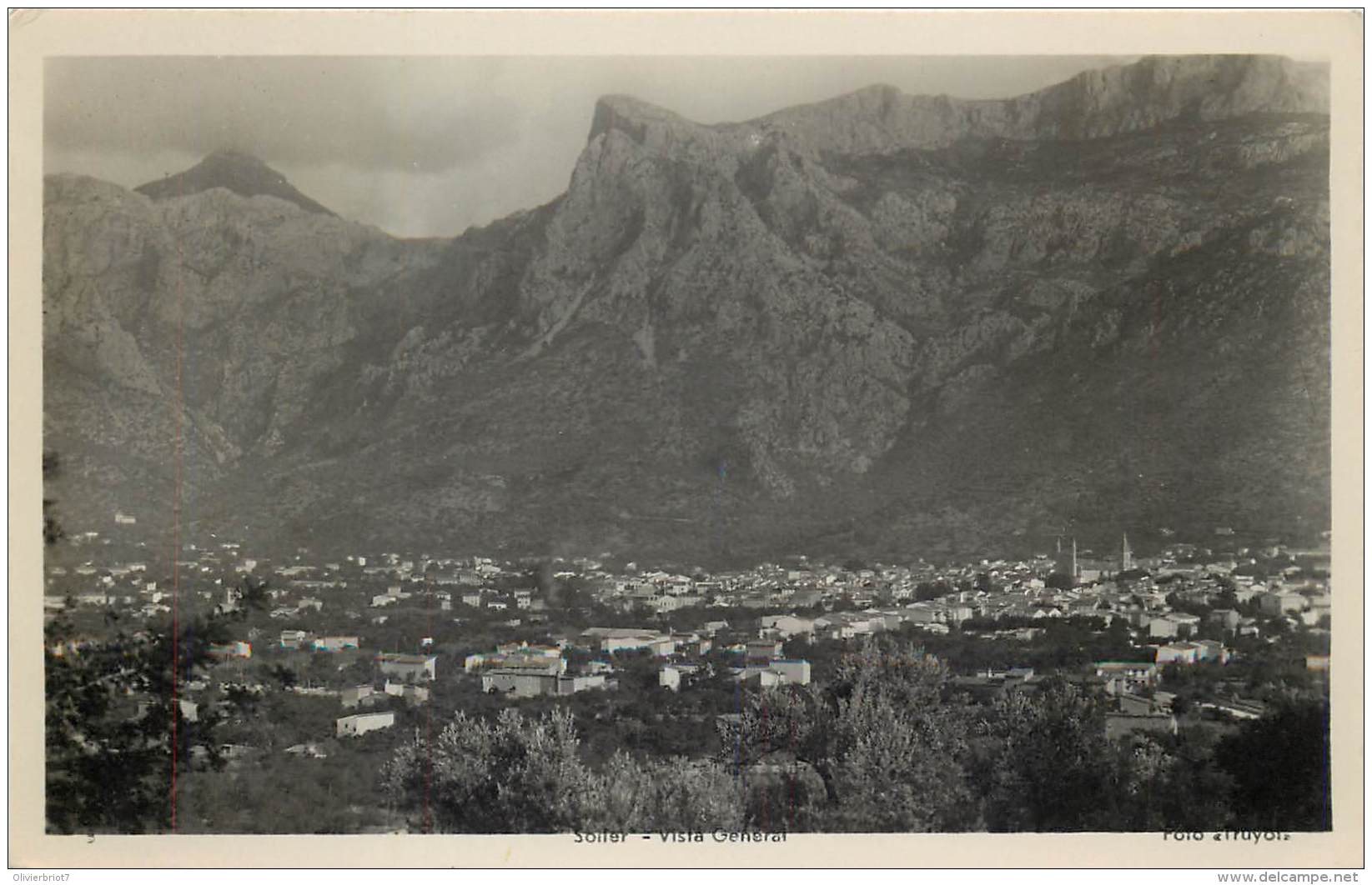 Espagne - Majorque - Soller - Vista General - Voir Oblitération CLUB MEDITERRANEO - Mallorca