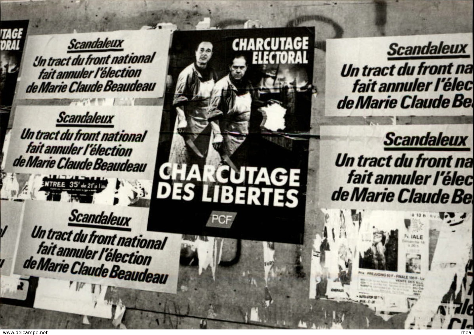 95 - SARCELLES - Affiches Politiques - Sarcelles