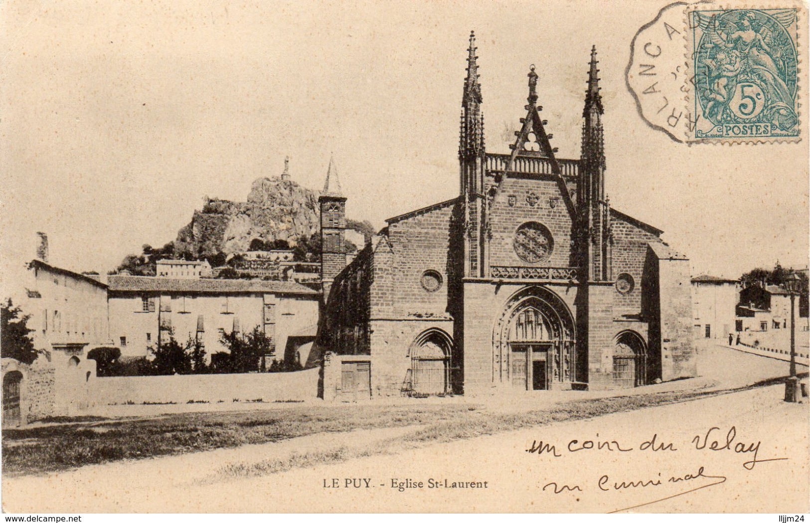 - LE PUY - 1904 -  Eglise St-Laurent - Le Puy En Velay