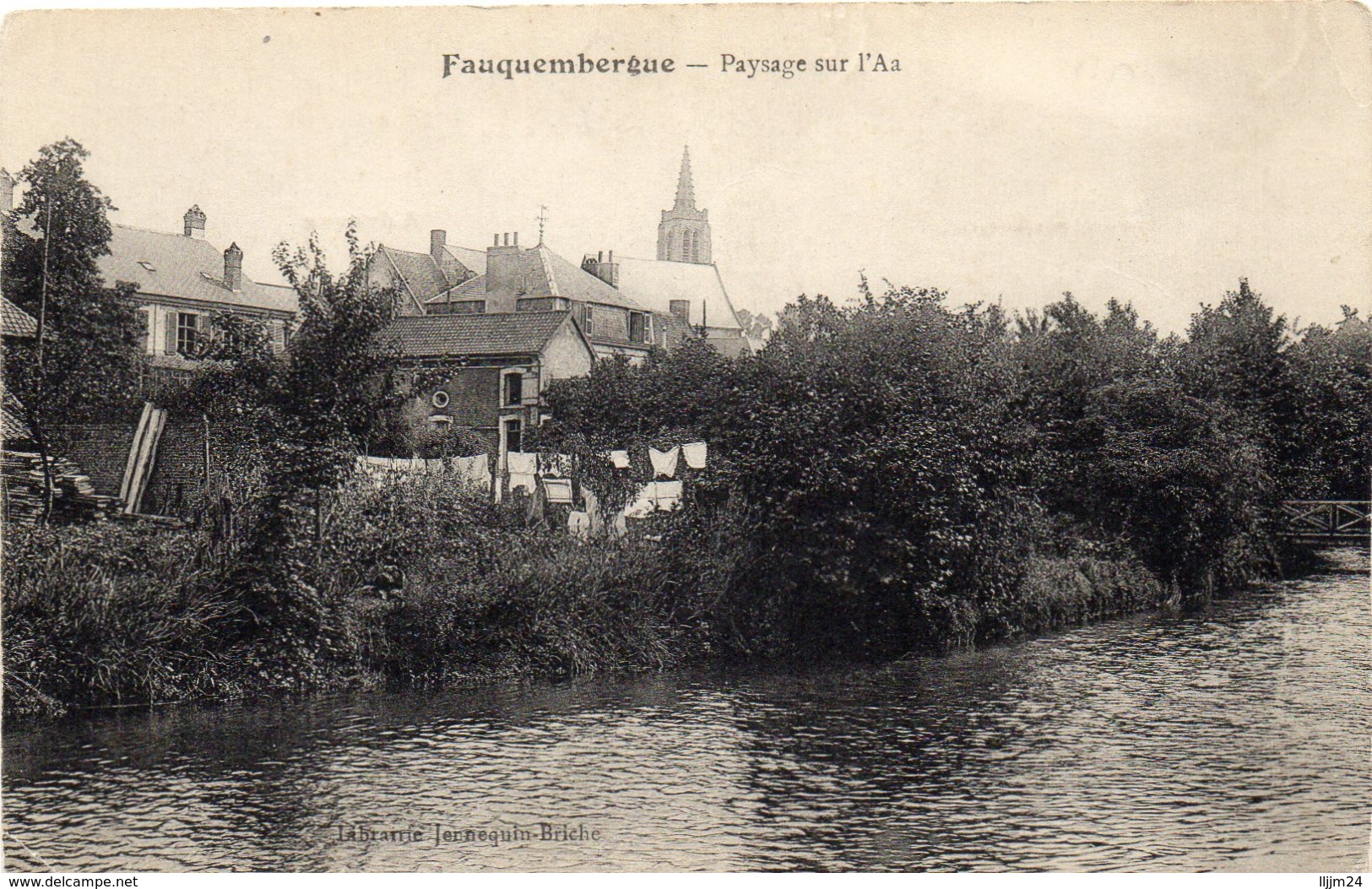 - FAUQUEMBERGUE -1915- Paysage Sur L'Aa - Fauquembergues