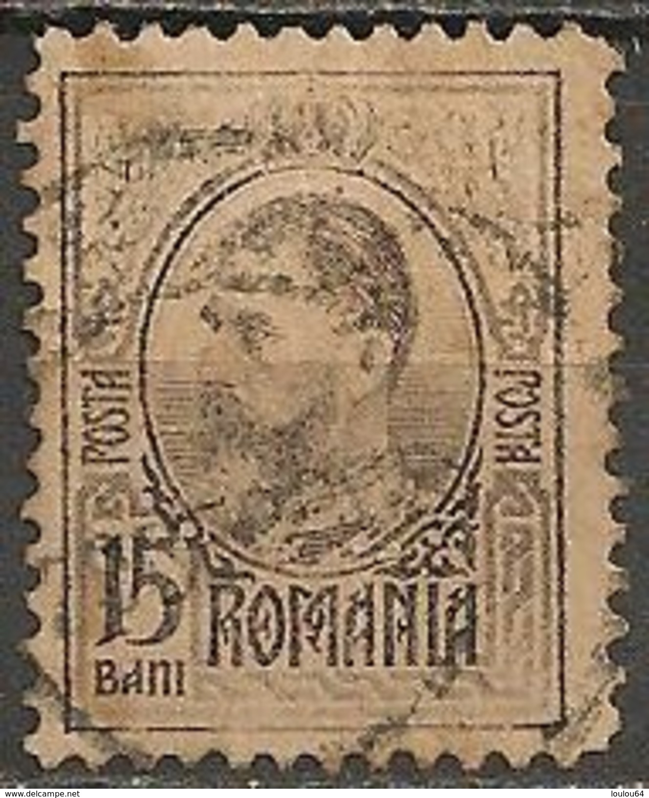 Timbres - Roumanie - 1909 - 15 B - N° 219 - - Used Stamps