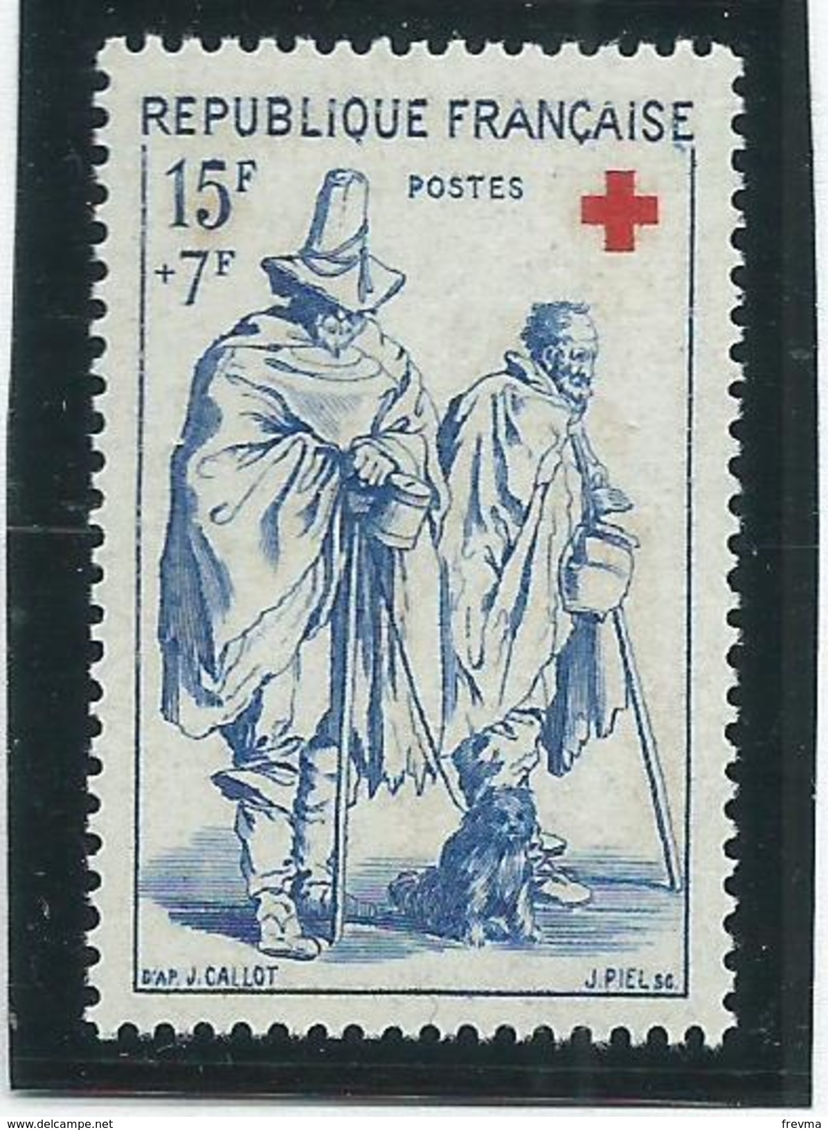 Timbre France Neuf ** N° 1140-41 - Rotes Kreuz