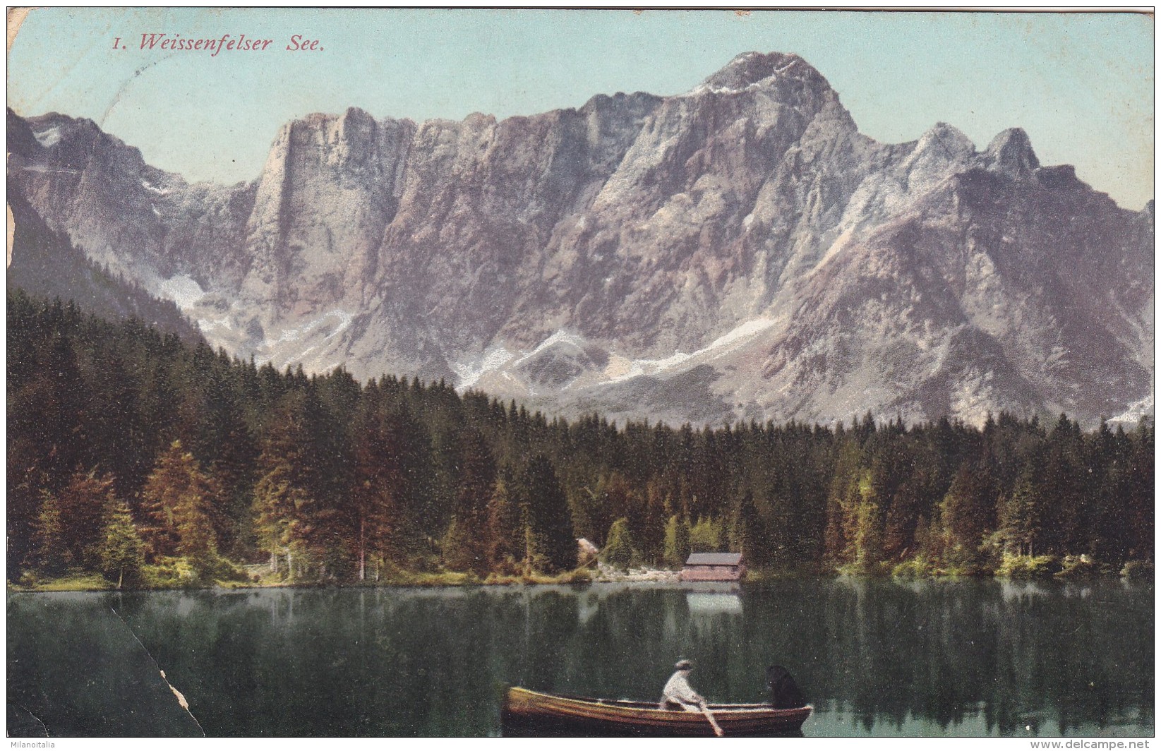 Weissenfelser See - Fusine In Valromana - Tarvisio (1722) * 15. III. 1919 - Udine