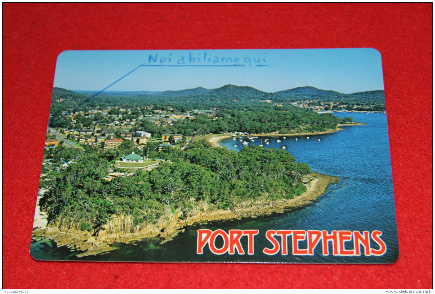 Australia Port Stephens Aerial View 1988 - Other & Unclassified