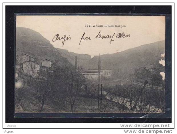 01 ARGIS   Les Gorges    -1919- ...a - Unclassified
