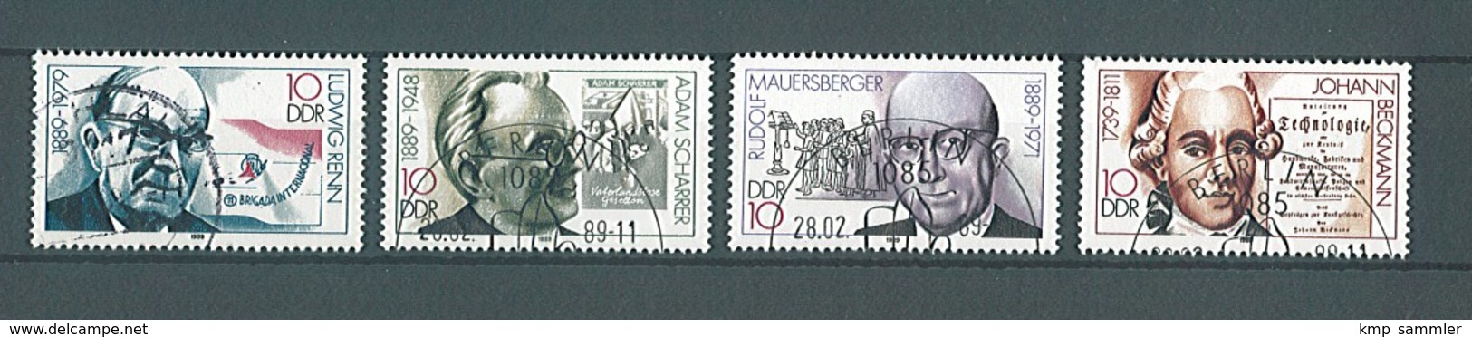 DDR MiNr 3230 Bis 3233 Gestempelt (13575) - Gebraucht