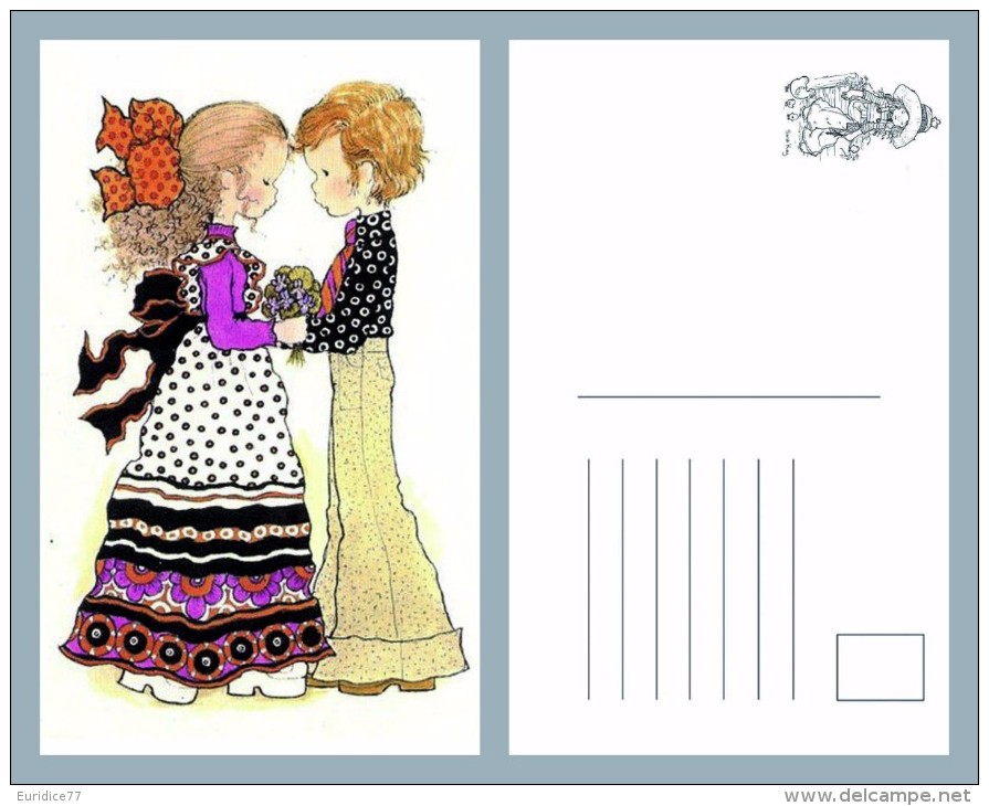 SARAH KAY-107  POSTCARD - Dibujos De Niños