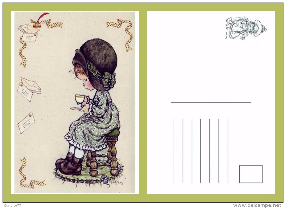 SARAH KAY-102  POSTCARD - Dibujos De Niños