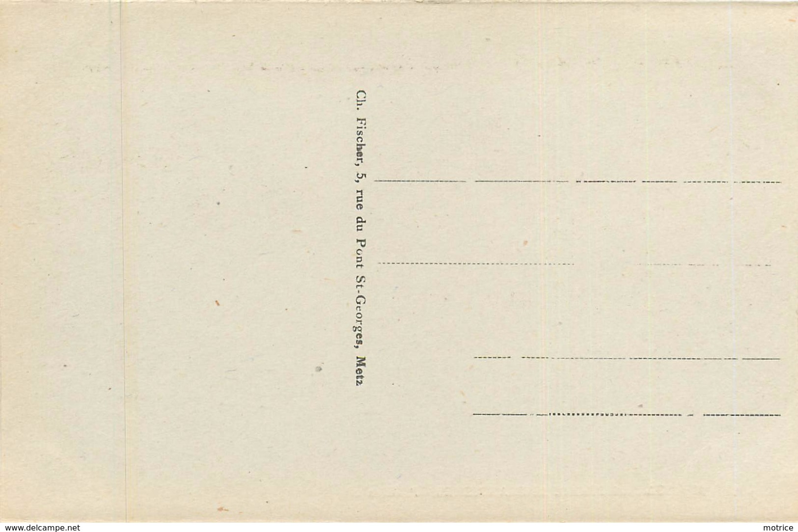 METZ - Hôpital Militaire de Plantières,lot de 12 cartes.