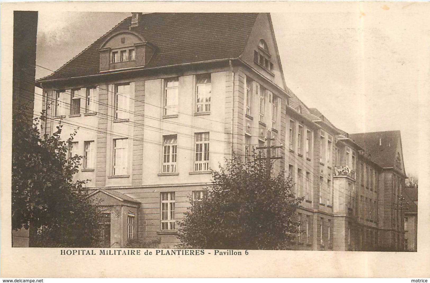 METZ - Hôpital Militaire de Plantières,lot de 12 cartes.