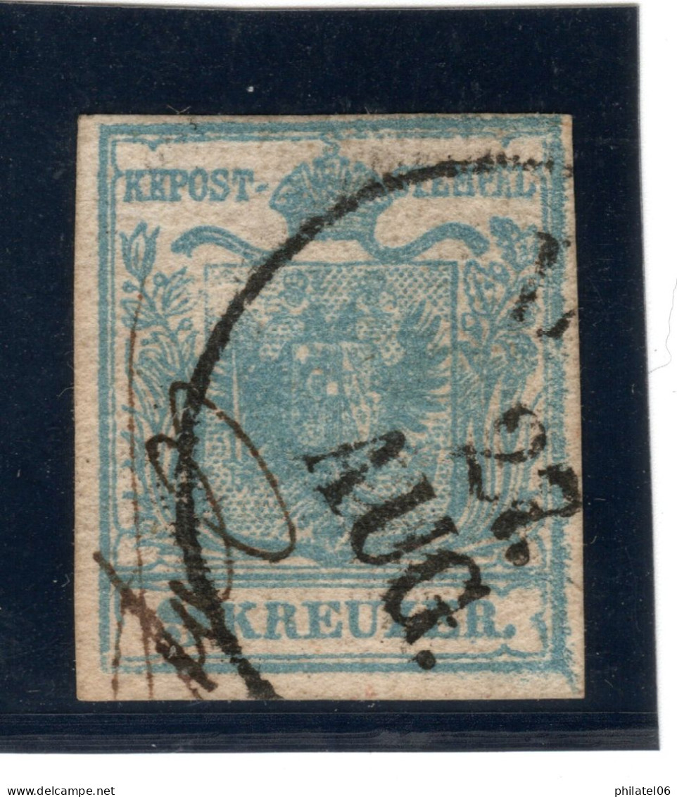 AUTRICHE  RARE VARIETE  SIGNE ET CERTIFICAT - Used Stamps