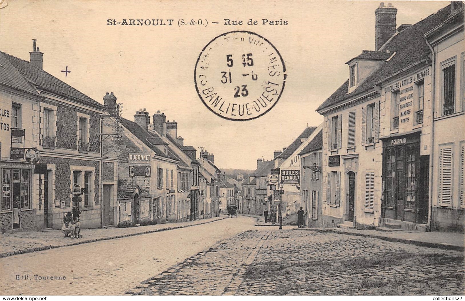 78-SAINT-ARNOULT-  RUE DE PARIS - St. Arnoult En Yvelines