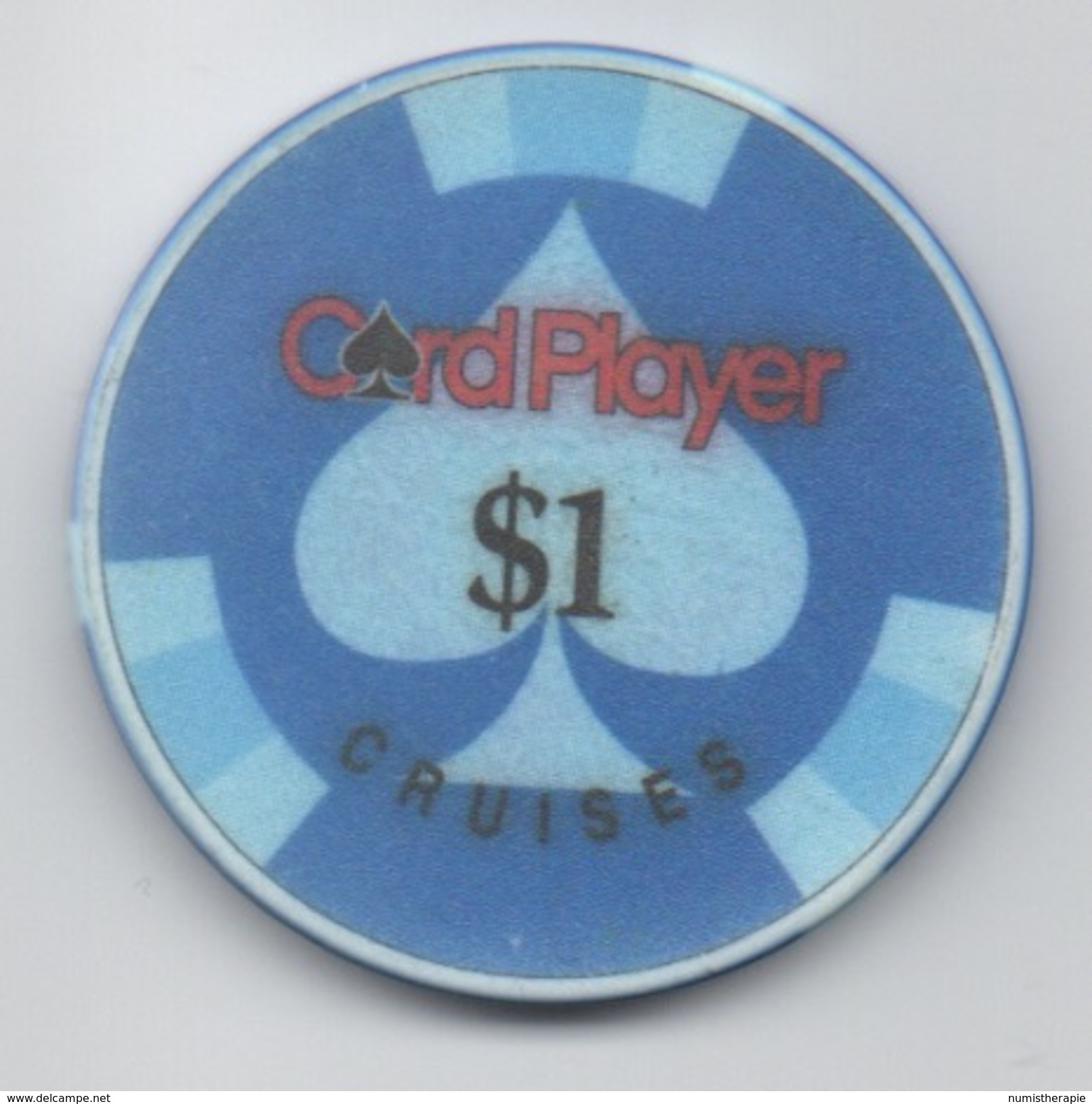 Jeton De Casino Sur Mer : Card Player Cruises $1 - Casino