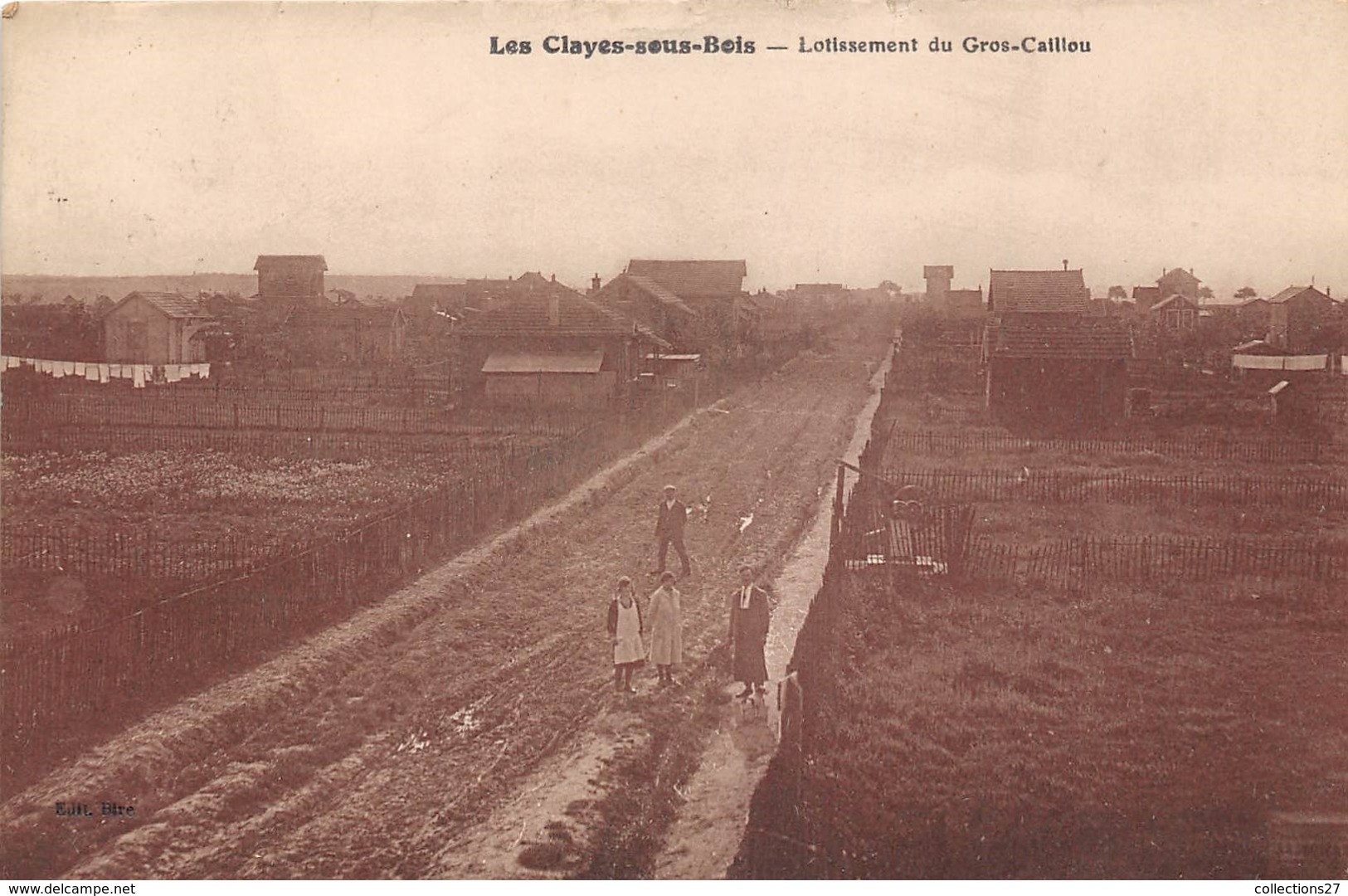 78-LES CLAY-SOUS-BOIS- LOTESSEMENT DU GROS-CAILLOU - Les Clayes Sous Bois