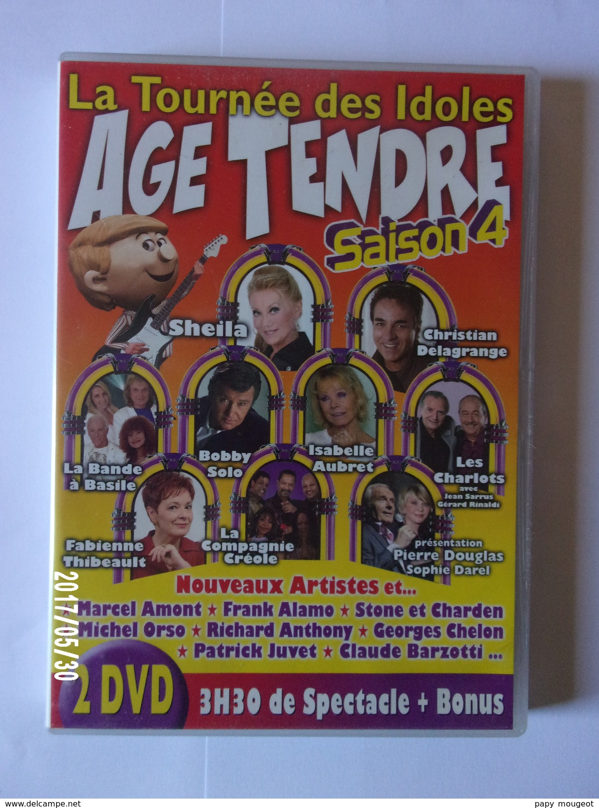 Age Tendre La Tournée Des Idoles Saison 4 - DVD Musicali