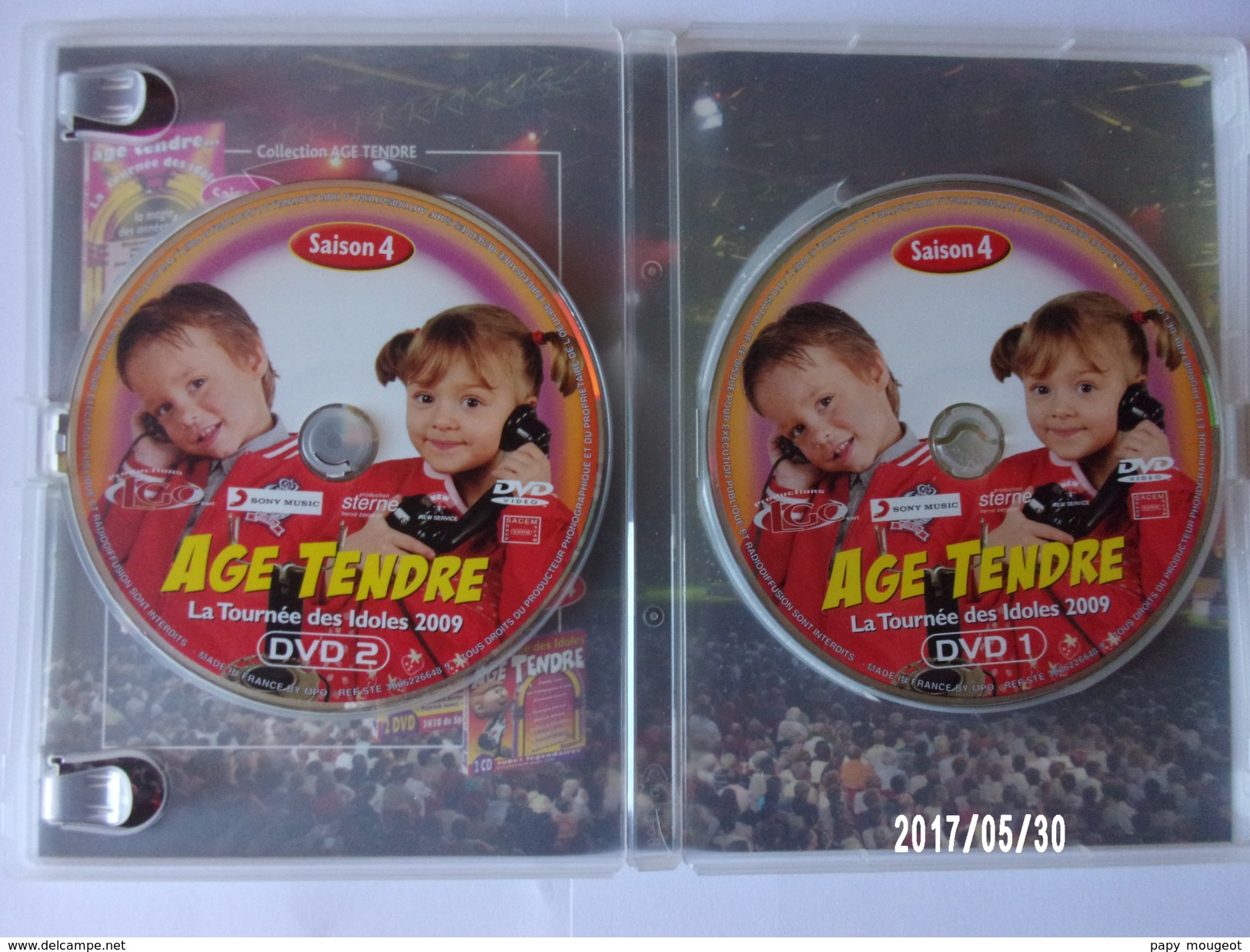 Age Tendre La Tournée Des Idoles Saison 4 - DVD Musicaux