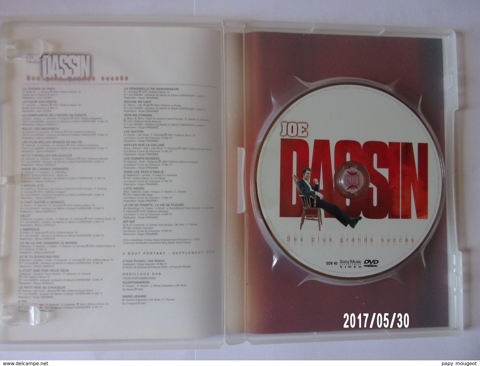 Joe Dassin - Music On DVD