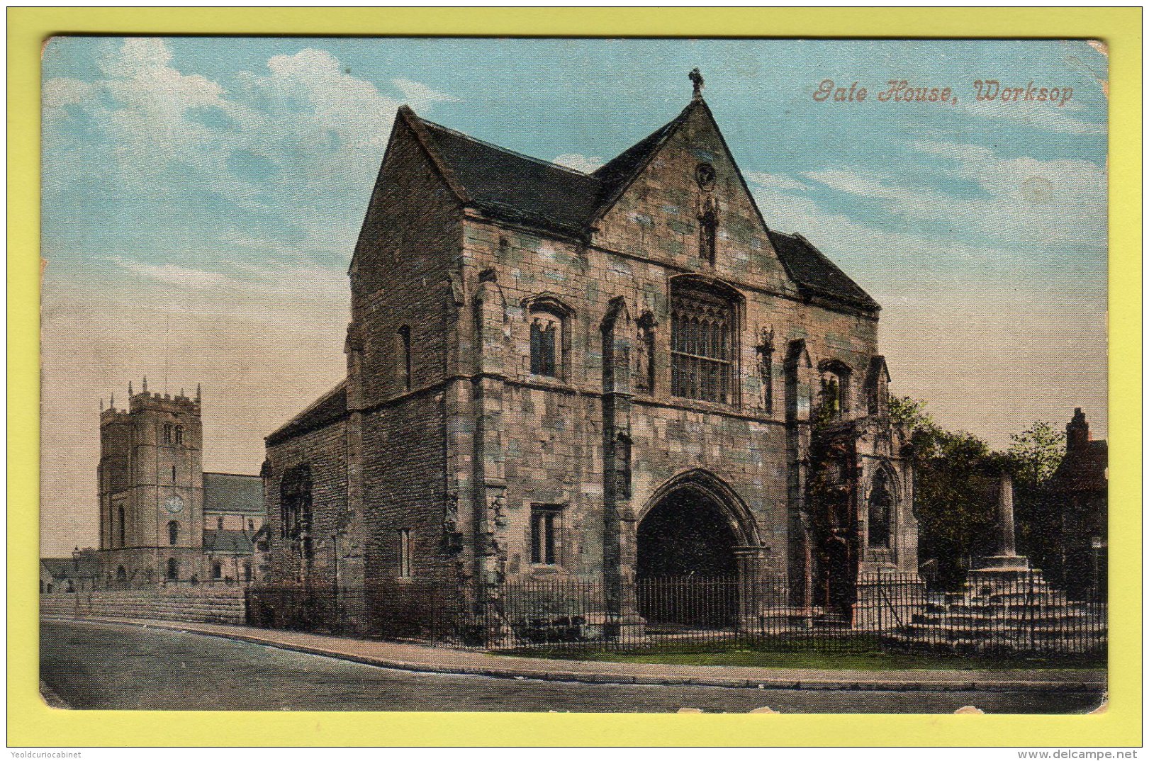 Nottinghamshire - Worksop, Gate House - Valentine Postcard - Other & Unclassified