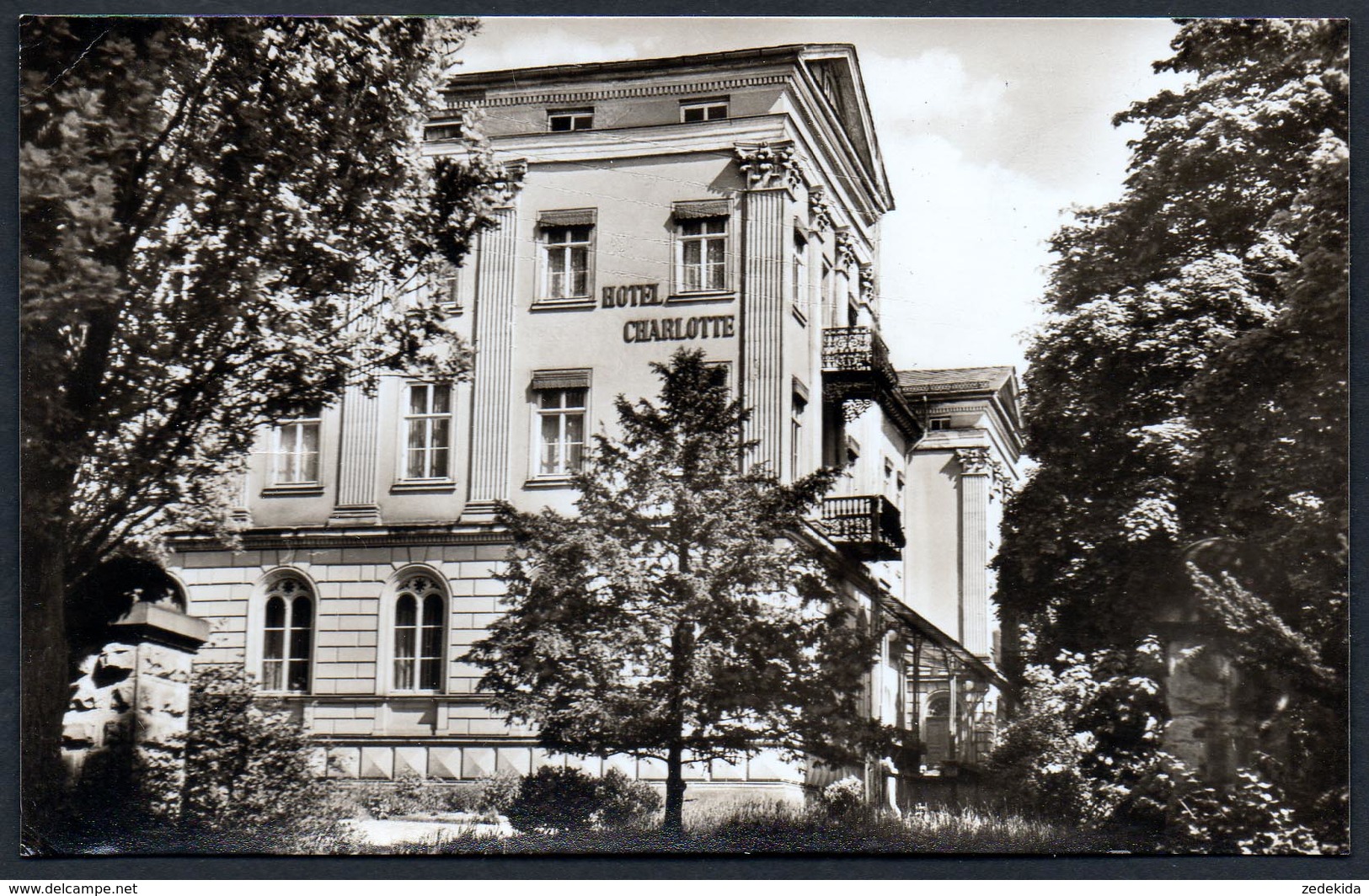 A3914 - Alte Foto Ansichtskarte - Bad Liebenstein - Hotel Charlotte - Löhn - Gel 1969 - Bad Liebenstein