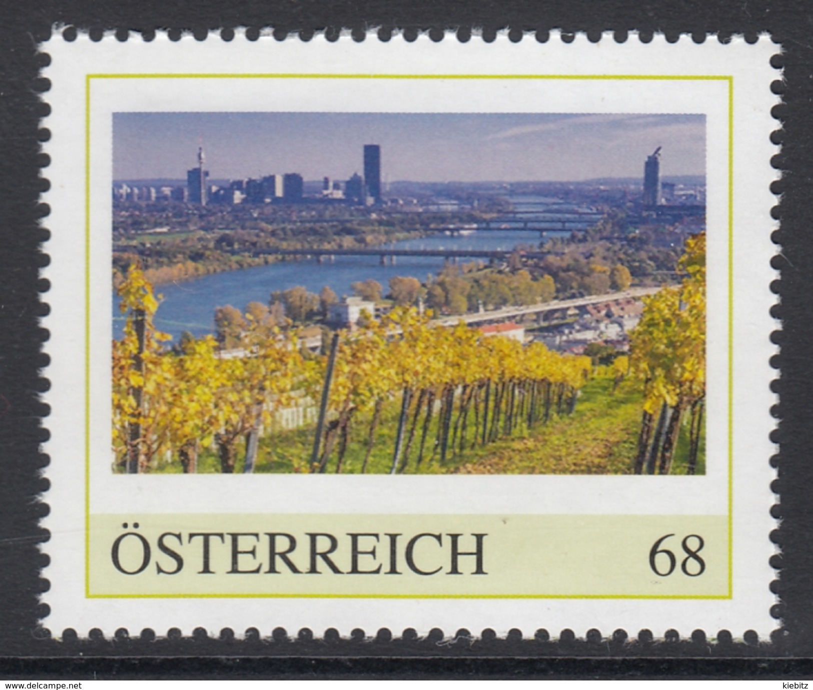 ÖSTERREICH 2016 ** Wein, Weinreben, Weinanbau In Wien - PM Personalisierte Marke MNH - Wein & Alkohol