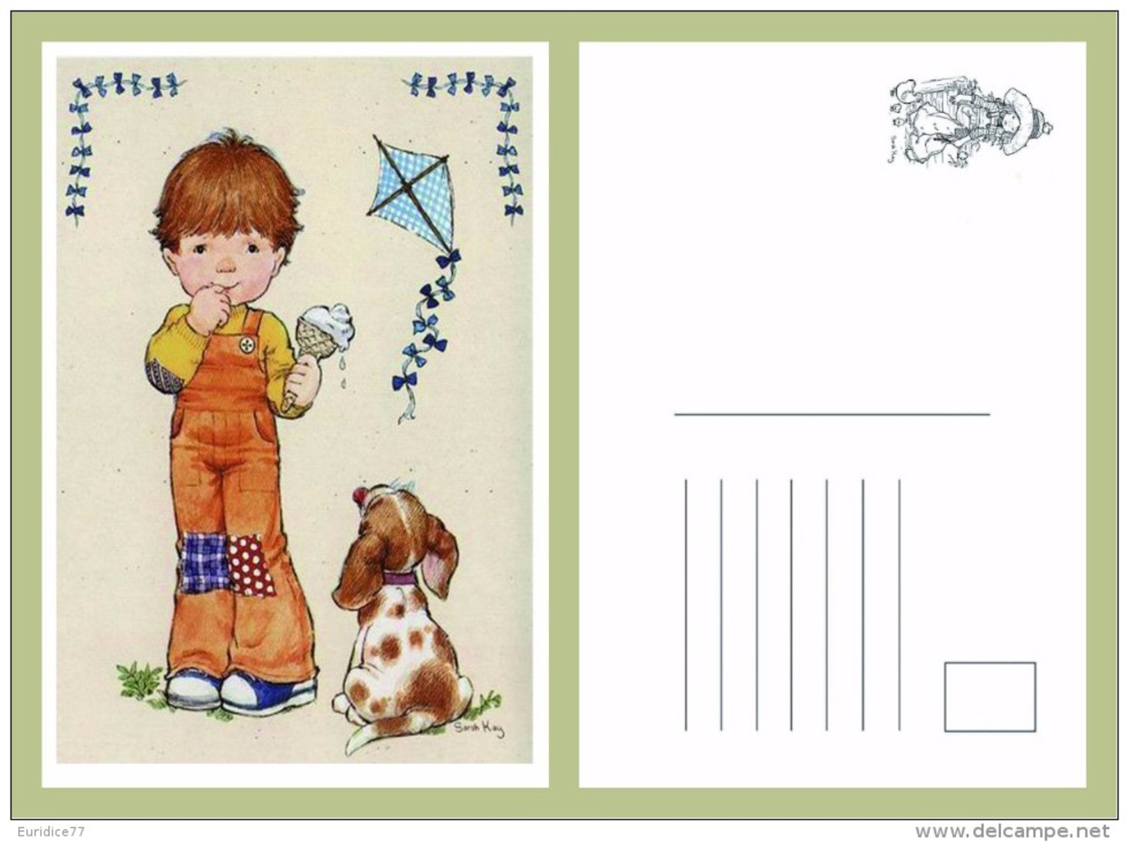 POSTAL SARAH KAY-104 - Dibujos De Niños