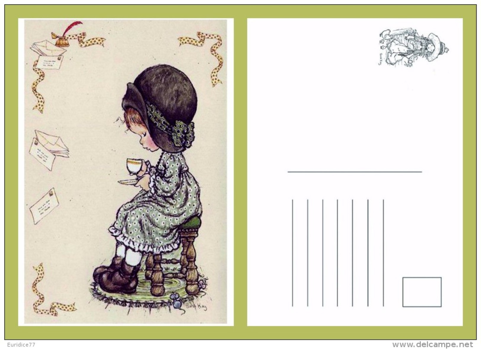 POSTAL SARAH KAY-102 - Dibujos De Niños