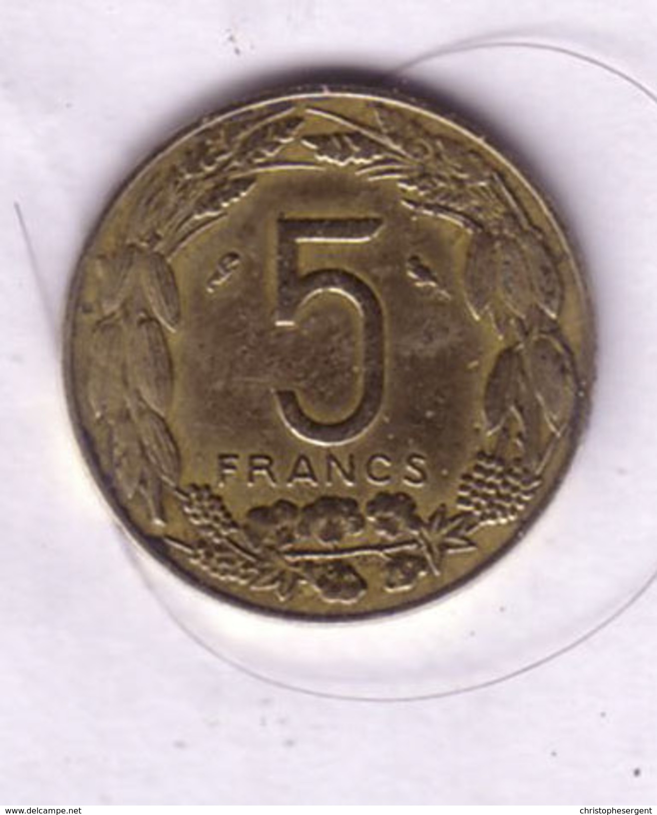 Lot N° 149 -   1 Pièce De 5 Francs 1962 Etat De L'afrique équatoriale -cameroun - Ecuador