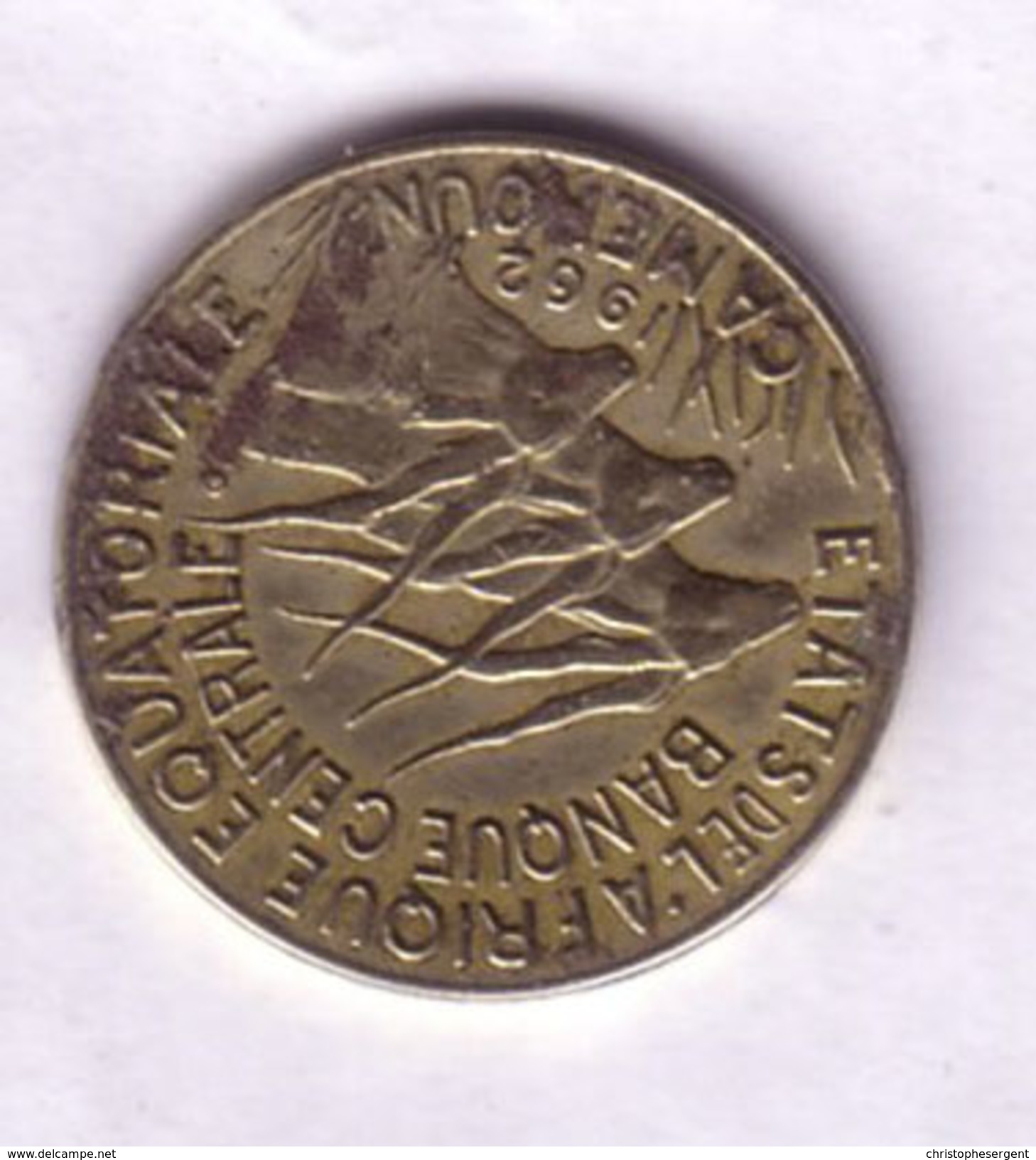 Lot N° 149 -   1 Pièce De 5 Francs 1962 Etat De L'afrique équatoriale -cameroun - Ecuador