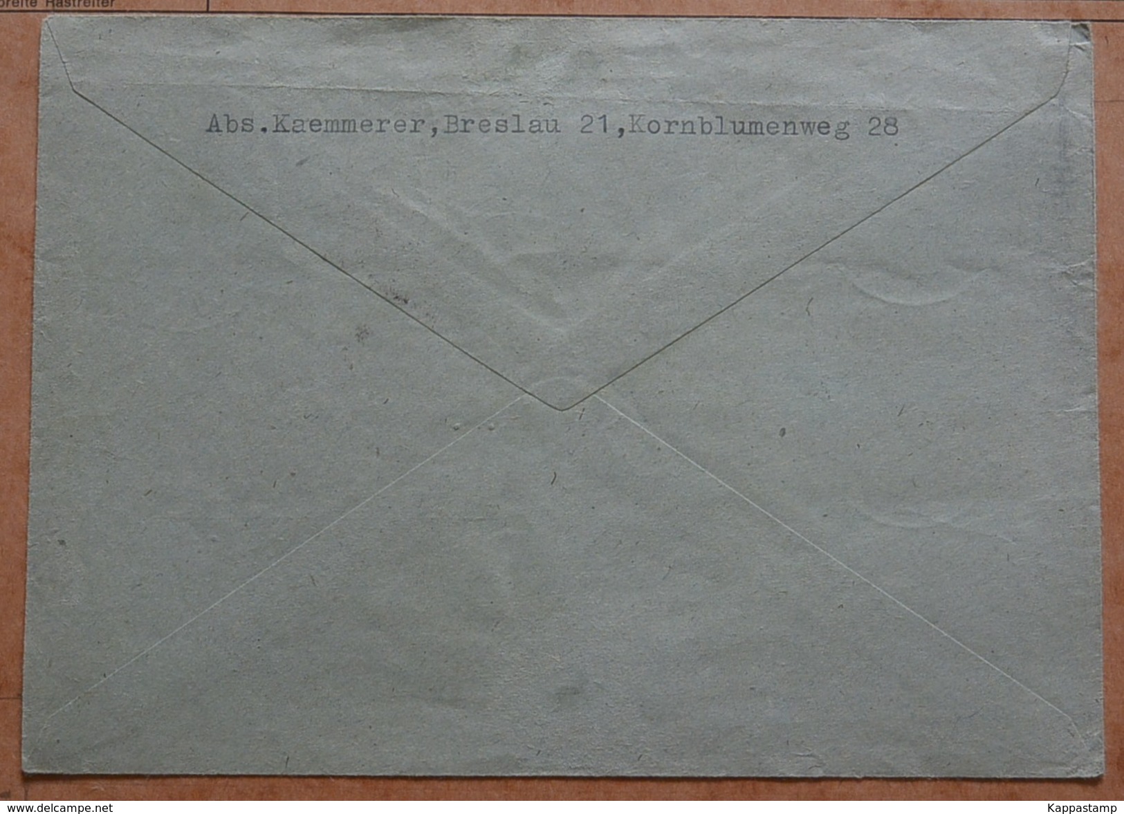 DR 888/893 Kl.Ausgabe Auf Brief Breslau Nach Berlin(LS/29 - Andere & Zonder Classificatie