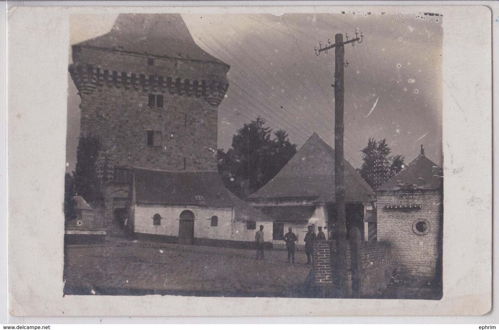 CERNY-LES-BUCY (Aisne) - Carte-photo Allemande - Other & Unclassified