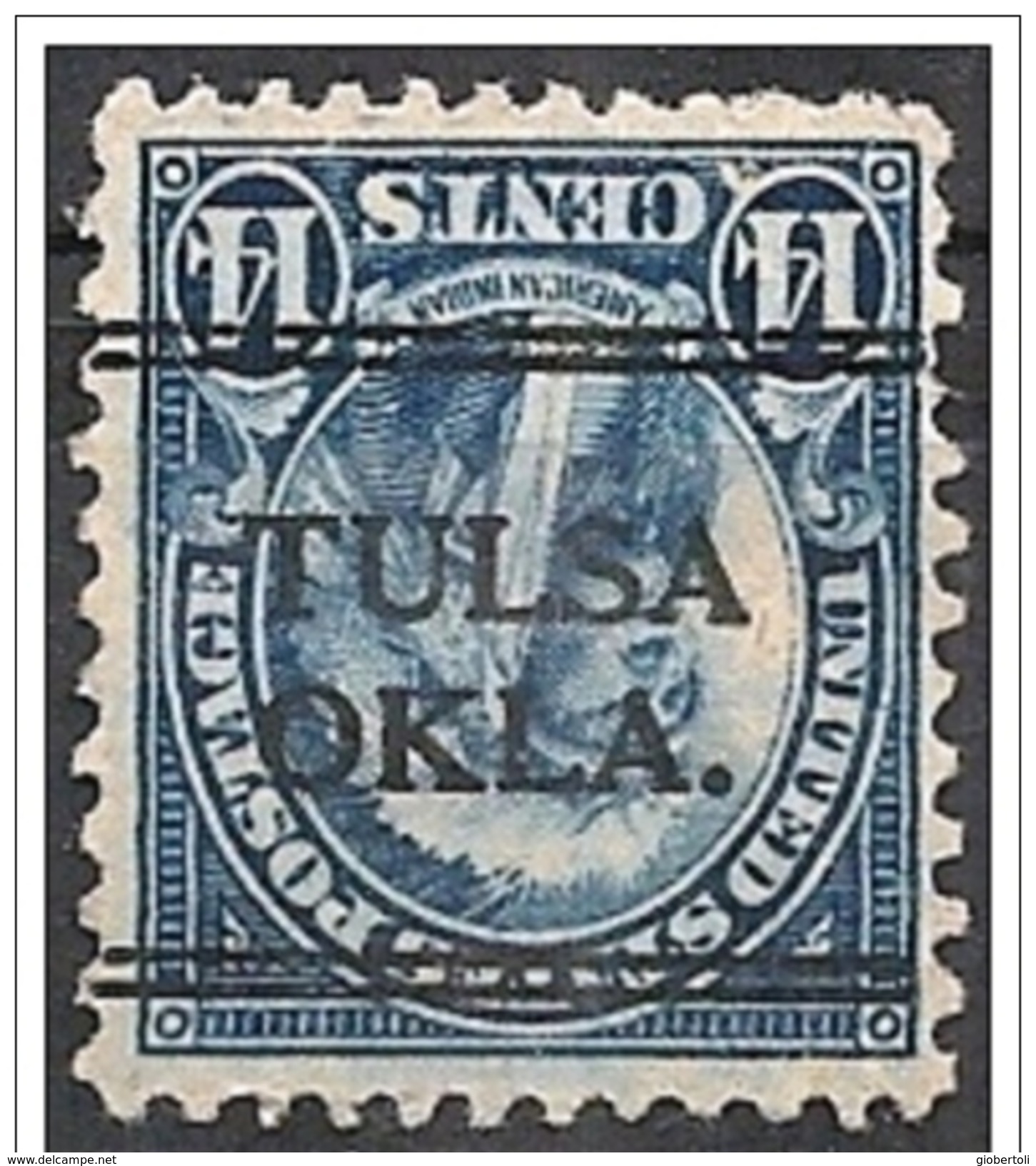 Stati Uniti/United States/États-Unis: Sovrastampa Capovolta, Surimpression Inversé, Overprint Inverted, Indian - Indios Americanas