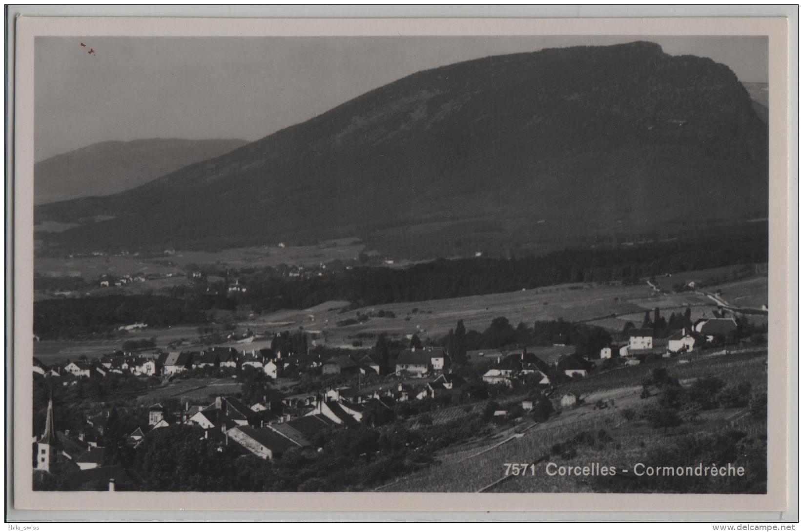 Corcelles - Cormondreche - Photo: Societe Graphique 7571 - Cormondrèche