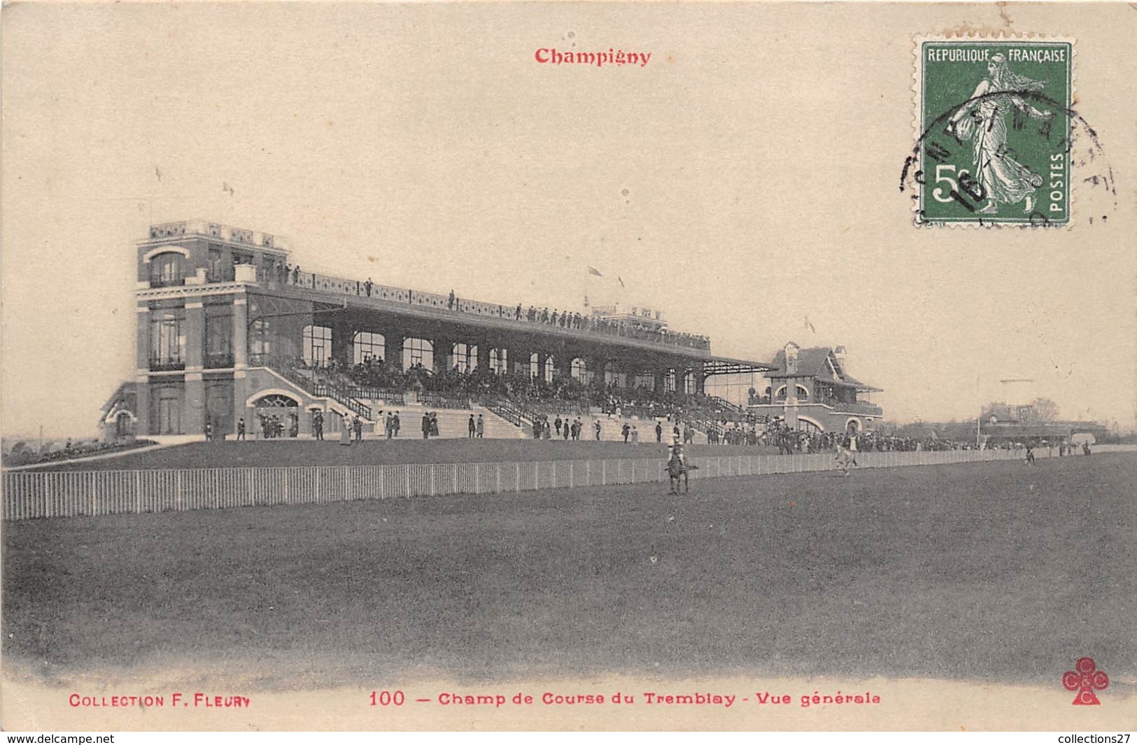 94-CHAMPIGNY- CHAMP DE COURSE DU TREMBLAY , VUE GENERALE - Champigny Sur Marne