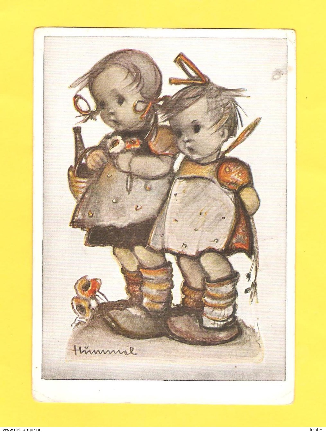 Postcard - Illustrators, Hummel     (V 31408) - Hummel