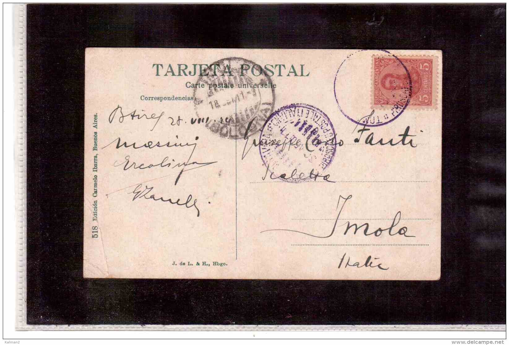 10419   -   BUENOS AIRES, Teatro De La Opera     /   CIRCULATED - Argentine