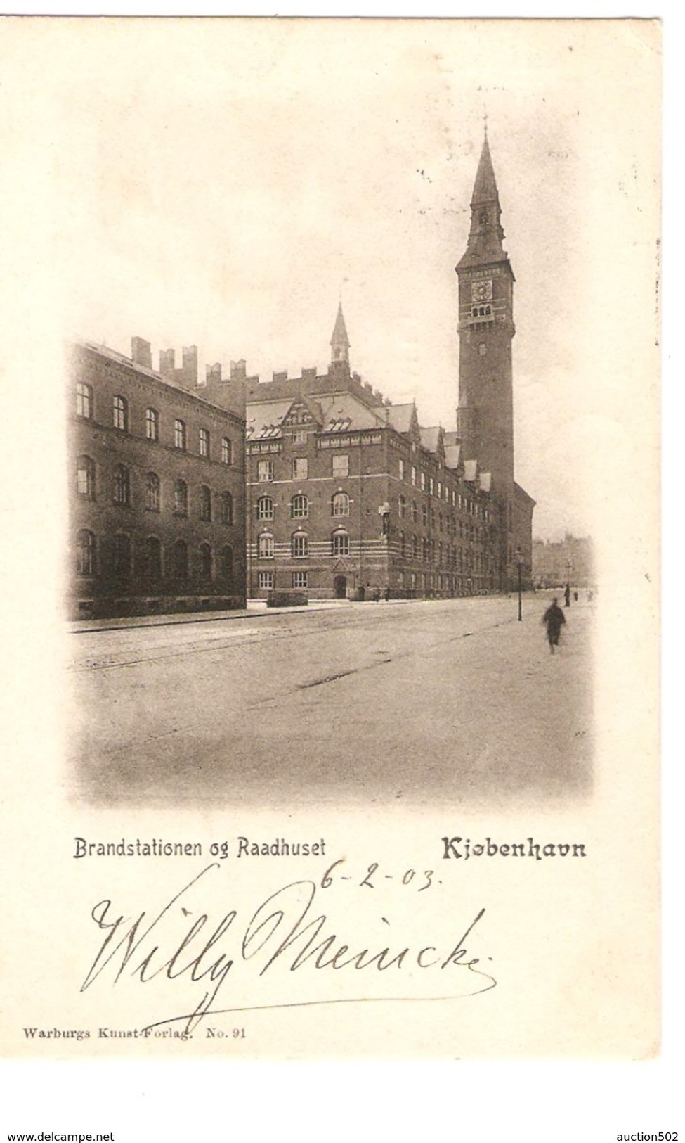 Denmark Découpure D'entier 5 öre Kjobenhavn/Copenhague 1903 To Brussels Belgium PR4022 - Lettres & Documents