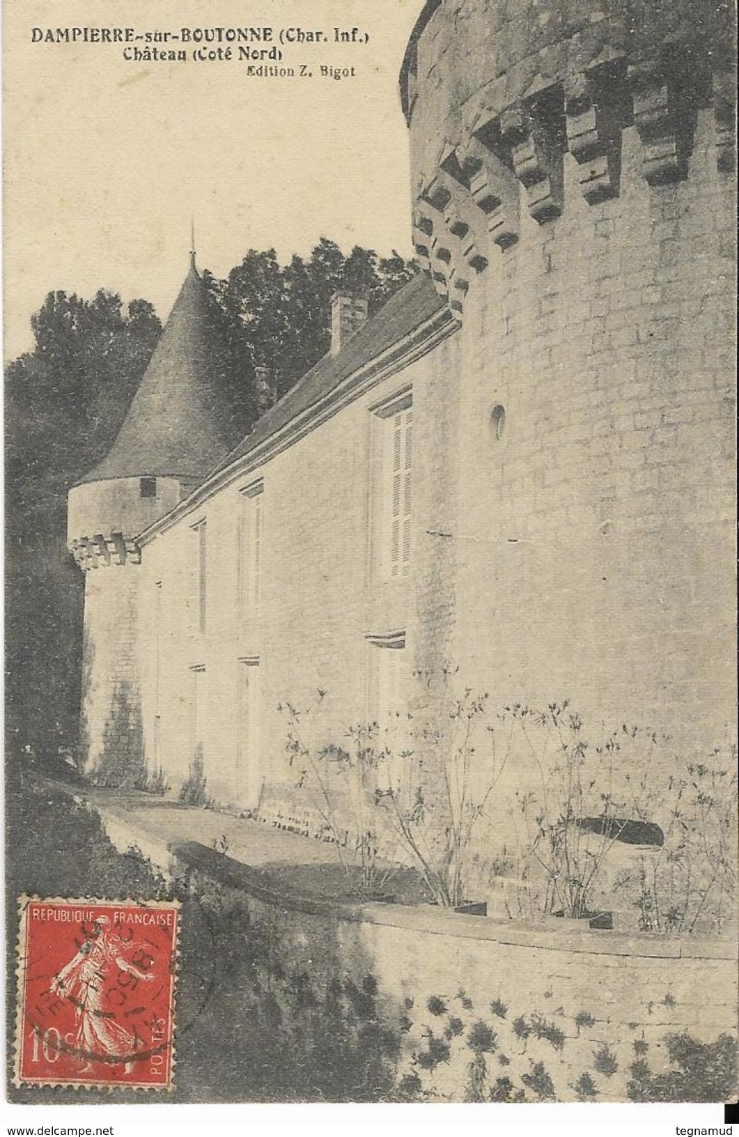 DAMPIERRE SUR BOUTONNE - Château Côté Nord - Dampierre-sur-Boutonne