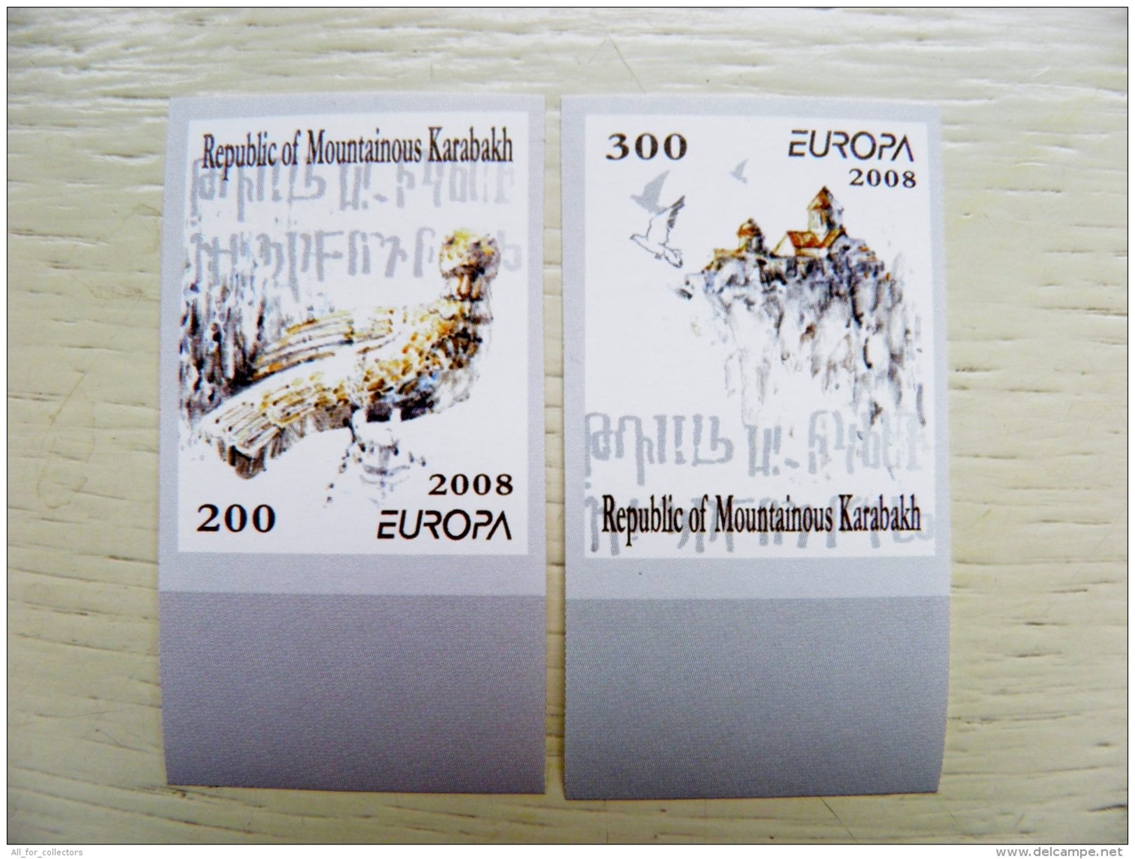 IMPERFORATED! SALE!!! Europa Cept 2008 Issue From Armenia Autonomous Republic Letter Writing - Armenia